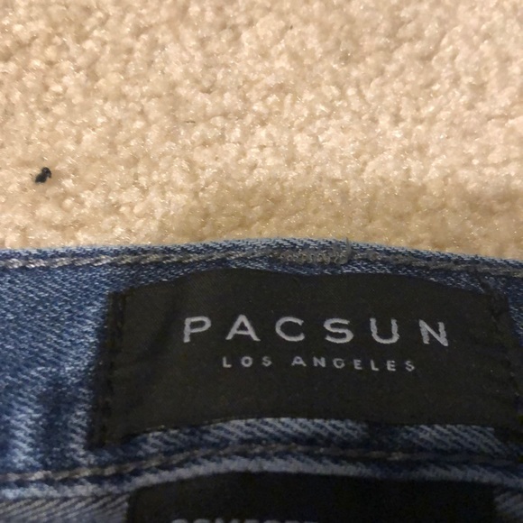 Pacsun Ripped Blue Jeans - Picture 4 of 4
